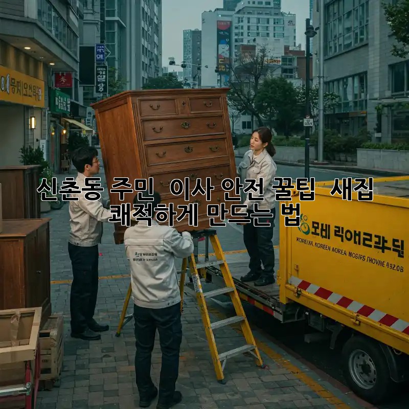 신촌동 주민必見! 🏡 이사 안전 꿀팁 & 새집 쾌적하게 만드는 법✨