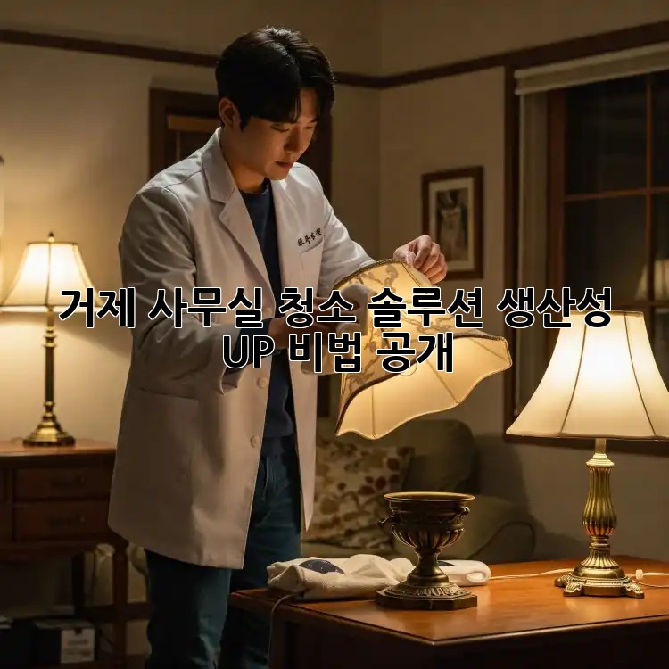 거제 사무실 청소 솔루션✨ 생산성 UP! 비법 공개