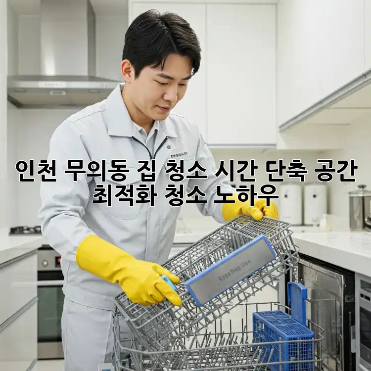 인천 무의동 집 청소 시간 단축! 공간 최적화 청소 노하우