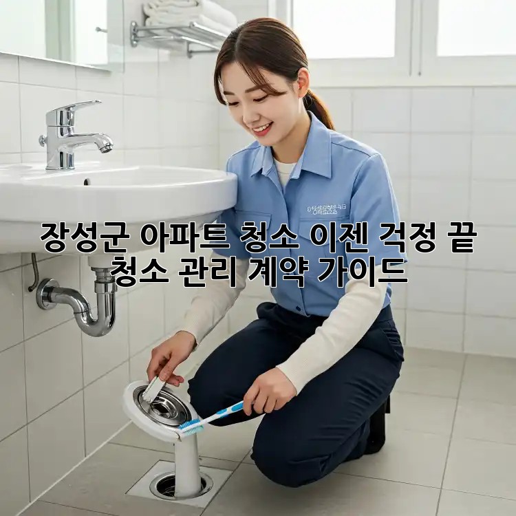 장성군 아파트 청소? 이젠 걱정 끝! 청소 관리 계약 가이드