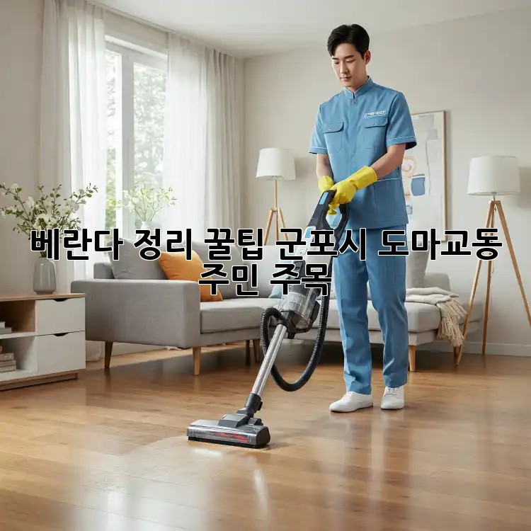 베란다 정리 꿀팁🍯 군포시 도마교동 주민 주목!