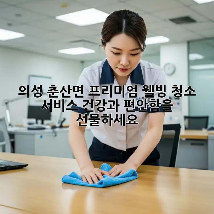의성 춘산면 프리미엄 웰빙 청소 서비스: 건강과 편안함을 선물하세요!