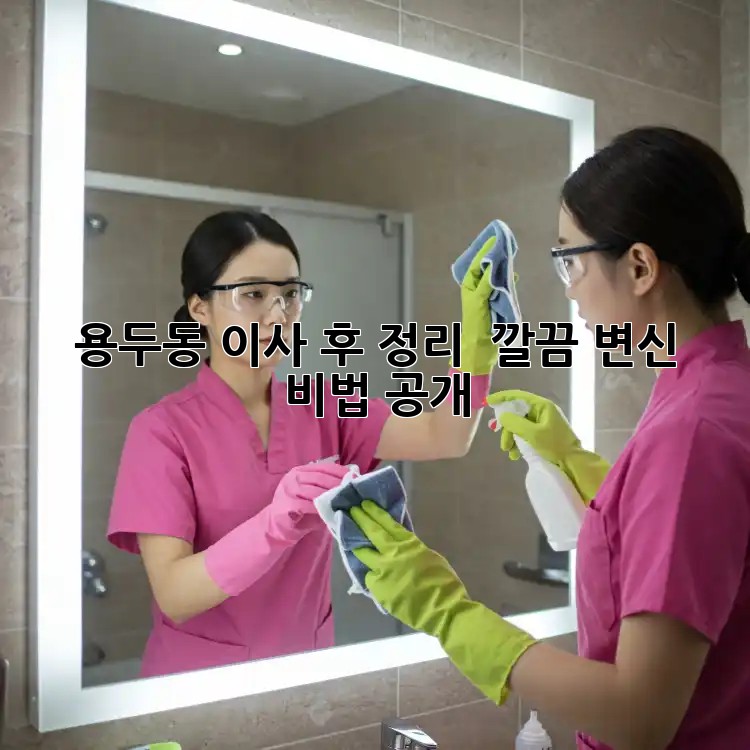 용두동 이사 후 정리 ✨ 깔끔🏠 변신 비법 공개!