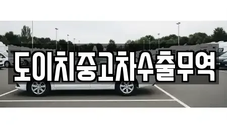 강원 강릉시 초당동 중고차매매 전문 도이치중고차수출무역