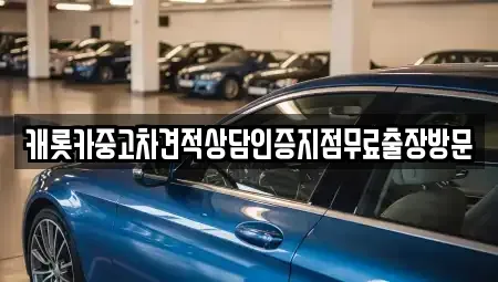 강원 춘천시 조양동 중고차 전문 캐롯카중고차견적상담인증지점무료출장방문