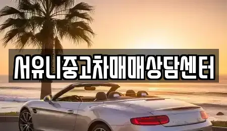 강원특별자치도 정선군 화암면 중고차매매 전문 서유니중고차매매상담센터