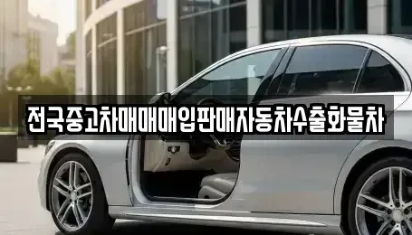 강원특별자치도 춘천시 신동면 중고차 전문 전국중고차매매매입판매자동차수출화물차
