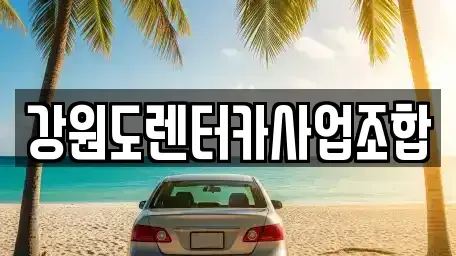 강원특별자치도 태백시 통동 렌트카 전문 강원도렌터카사업조합