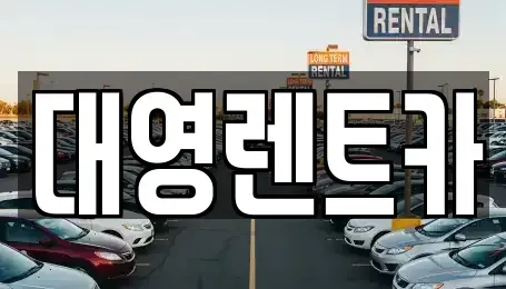 경기 고양시 덕양구 도내동 렌트카 전문 대영렌트카