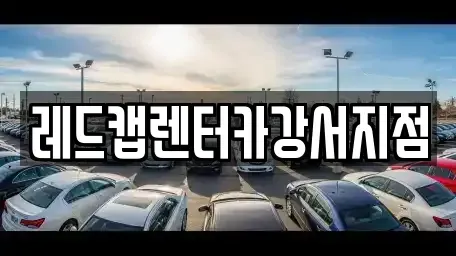 경기 고양시 덕양구 현천동 렌트카 전문 레드캡렌터카강서지점