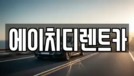 경기 과천시 중앙동 렌트카 전문 에이치디렌트카