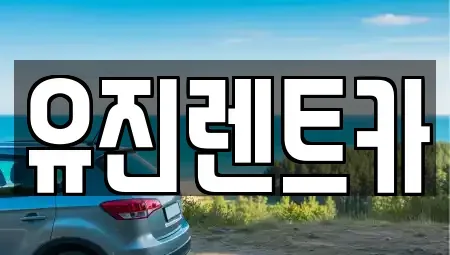 경기 광주시 송정동 렌트카 전문 유진렌트카