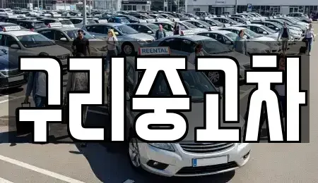 경기 구리시 중고차 전문 구리중고차