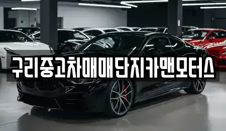경기 구리시 중고차 전문 구리중고차매매단지카맨모터스