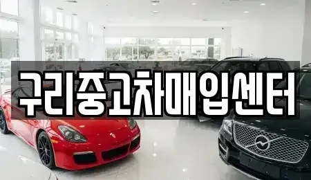 경기 구리시 중고차매입 전문 구리중고차매입센터