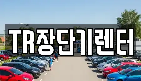 경기 성남시 수정구 수진동 단기렌트카 전문 TR장단기렌터