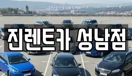 경기 성남시 수정구 수진동 단기렌트카 전문 진렌트카 성남점