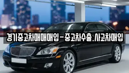 경기 성남시 수정구 수진동 중고차매입 전문 경기중고차매매매입-중고차수출.사고차매입