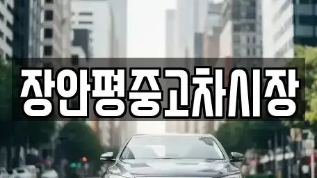 경기 성남시 중원구 갈현동 중고차 전문 장안평중고차시장