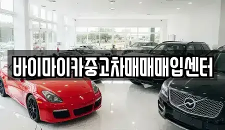 경기 수원시 장안구 영화동 중고차매매 전문 바이마이카중고차매매매입센터