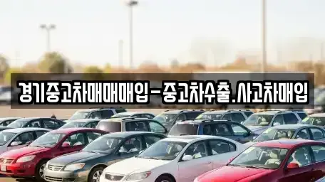경기 수원시 장안구 영화동 중고차매입 전문 경기중고차매매매입-중고차수출.사고차매입
