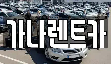 경기 안성시 연지동 렌트카 전문 가나렌트카