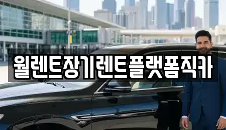경기 안성시 연지동 장기렌트카 전문 월렌트장기렌트플랫폼직카