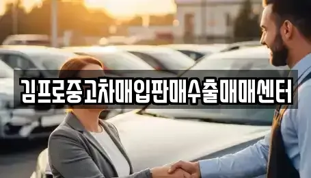 경기 안성시 연지동 중고차매입 전문 김프로중고차매입판매수출매매센터