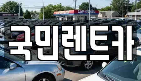 경기 안양시 동안구 관양동 렌트카 전문 국민렌트카