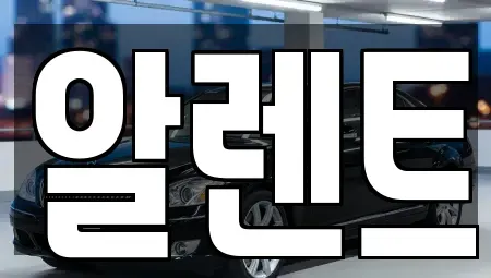 경기 안양시 동안구 관양동 렌트카 전문 알렌트