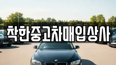 경기 안양시 동안구 중고차매입 전문 착한중고차매입상사