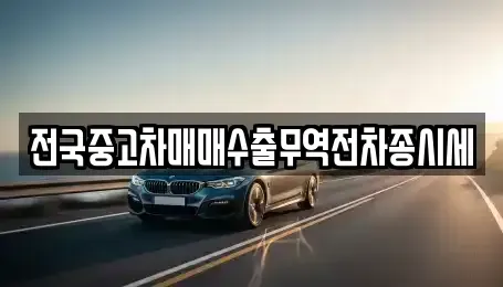 경기 오산시 고현동 중고차매매 전문 전국중고차매매수출무역전차종시세