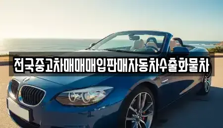 경기 파주시 맥금동 중고차 전문 전국중고차매매매입판매자동차수출화물차