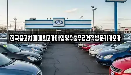 경기 파주시 맥금동 중고차매입 전문 전국중고차매매최고가매입및수출무료견적방문카카오카