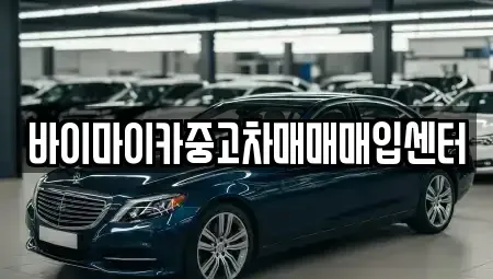 경기 파주시 신촌동 중고차매입 전문 바이마이카중고차매매매입센터