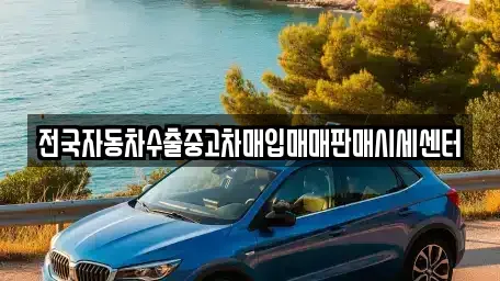 경기 평택시 도일동 중고차매입 전문 전국자동차수출중고차매입매매판매시세센터