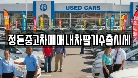 경기 화성시 금곡동 중고차매매 전문 정든중고차매매내차팔기수출시세