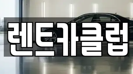 경기 화성시 안녕동 렌트카 전문 렌트카클럽