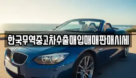 경기 화성시 향남읍 중고차매입 전문 한국무역중고차수출매입매매판매시세