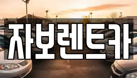 경기도 가평군 렌트카 전문 자보렌트카