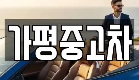경기도 가평군 중고차 전문 가평중고차