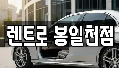 경기도 고양시 일산동구 설문동 렌트카 전문 렌트로 봉일천점