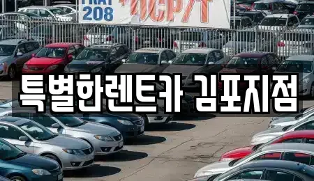 경기도 김포시 렌트카 전문 특별한렌트카 김포지점