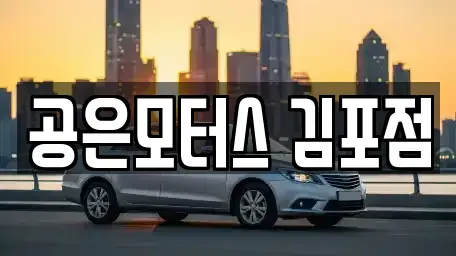 경기도 김포시 중고차 전문 공은모터스 김포점