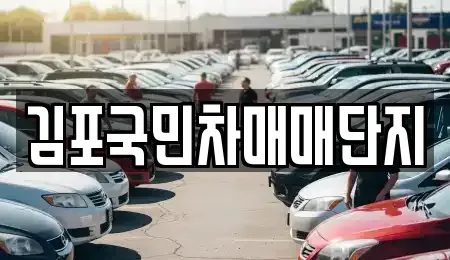 경기도 김포시 중고차 전문 김포국민차매매단지