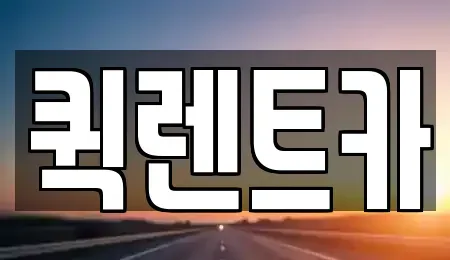경기도 남양주시 와부읍 렌트카 전문 퀵렌트카