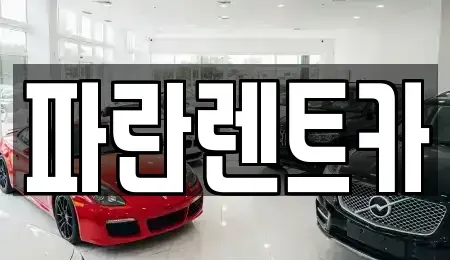 경기도 부천시 오정구 삼정동 렌트카 전문 파란렌트카