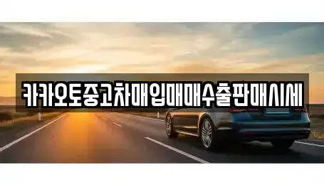 경기도 성남시 분당구 야탑동 중고차매입 전문 카카오토중고차매입매매수출판매시세