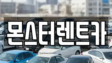 경기도 수원시 권선구 렌트카 전문 몬스터렌트카