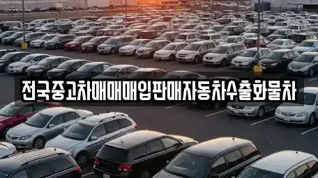 경기도 시흥시 죽율동 중고차매입 전문 전국중고차매매매입판매자동차수출화물차